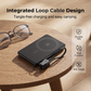 🔌 Alles-in-één Draagbare Horloge Charger met Geïntegreerde Kabel – Geen Kabelschimmel, Geen Verloren Opladers, Gewoon Aansluiten en Opladen! 💯