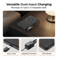 🔌 Alles-in-één Draagbare Horloge Charger met Geïntegreerde Kabel – Geen Kabelschimmel, Geen Verloren Opladers, Gewoon Aansluiten en Opladen! 💯