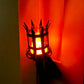 Middeleeuwse fakkellamp – Vintage wandlamp met vlam-effect