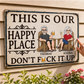 Houten hangbord in vintage-stijl