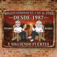 Houten hangbord in vintage-stijl