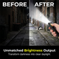 ⚡ 1+1 GRATIS! Draaibare Magnetische Werklamp – Krachtige LED Verlichting, 360° Draaibaar, Ideaal voor Donkere Hoeken 🧲💪