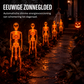 Solar Skeleton Grondstaaklampen Buiten Waterdichte Halloween Decoratielampen
