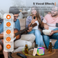 Mini Karaoke Machine voor Kinderen met Draadloze Microfoons
