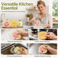 🎁 1+1 GRATIS! Schattige Fruitvormige Afwas Spons – Vrolijk, Kleurrijk en Krachtig Schrobber voor een Stralend Schone Keuken 🍓🍋✨