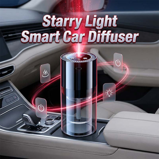 Slimme auto-oliediffuser met sterrenlicht
