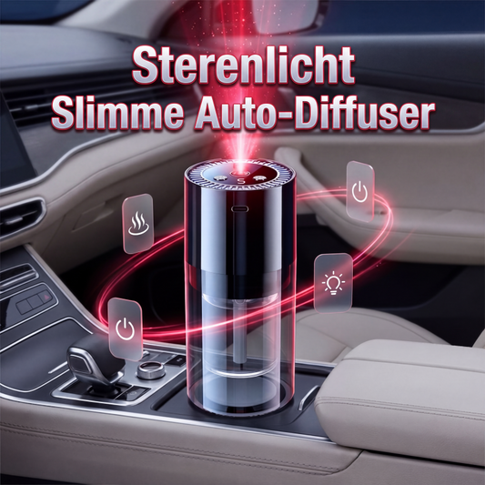 Slimme autoolieverdamper met sterrenlicht