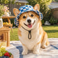Zomer Puppy Bucket Hat met Oorgaten
