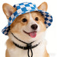Zomer Puppy Bucket Hat met Oorgaten