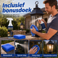 Reinigingsspray voor buitenlantaarns en tuinverlichting