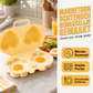 🍳 1+1 GRATIS! Snelle Magnetron Eierpocheerder – Met Schattige Hart- en Bloemvormen – Perfect voor een Gezond en Feestelijk Ontbijt ☀️💖