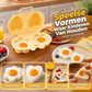 🍳 1+1 GRATIS! Snelle Magnetron Eierpocheerder – Met Schattige Hart- en Bloemvormen – Perfect voor een Gezond en Feestelijk Ontbijt ☀️💖