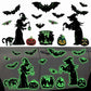 🎃2+1 GRATIS! Gloei in het Donker Halloween Auto-Stickers – Maak je Auto Griezelig en Opvallend voor Halloween 🎃👻