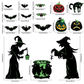 🎃2+1 GRATIS! Gloei in het Donker Halloween Auto-Stickers – Maak je Auto Griezelig en Opvallend voor Halloween 🎃👻