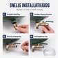 🎁 2+1 GRATIS! Universele Aftapklevenset voor Luchtcompressoren – Vervang Versleten Afdichtingen Snel en Eenvoudig, Perfect voor Elke Compressor 🛠️💨