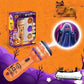 🚀 2+1 GRATIS! Draagbare Kinder Projectie Zaklamp – Kerst & Halloween Patronen, Verander Elke Donkere Hoek in een Avontuur! ✨🔦