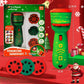 🚀 2+1 GRATIS! Draagbare Kinder Projectie Zaklamp – Kerst & Halloween Patronen, Verander Elke Donkere Hoek in een Avontuur! ✨🔦