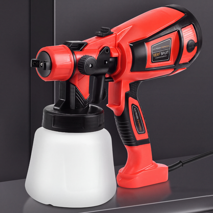 💪 Lichtgewicht Elektrische Verfspuit Set – Ergonomisch Ontwerp, Zeer Eenvoudig te Reinigen en te Gebruiken voor Iedereen, Ook voor Beginners 🦋🎯