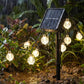 💧 Waterdichte Zonne Bellen Slinger voor het Terras – IP65 Weerbestendig, Automatisch Aan & Uit bij Schemering, Energiezuinig en Duurzaam 💚🌞
