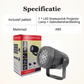 ✨ 2+1 GRATIS! Magische LED Sneeuwvlok Projectielamp – Roteerbare Sneeuwval met Meerdere Lichtstanden, Perfect voor Kerst, Feestjes en Romantische Avonden 🎄🌨️