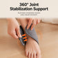 🔥🦶Grafene verwarmde enkelmassageapparaat – Draagbare warmte‑ en vibratiewrap voor dagelijkse ontspanning