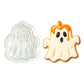 Halloween-koekjesvormpje in de vorm van een mini-schedel