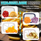 🍟 Multifunctionele 4-in-1 Frietensnijder – Perfect voor Friet, Groenten en Fruit in Seconden!