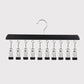 🎁 2+1 GRATIS! Multi-Clip Houten Hanger voor Kledingkastorganisatie – Eén hanger, meerdere kledingstukken! Creëer overzicht en bespaar ruimte ✅
