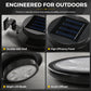 🌞2+1 GRATIS! Buitenwaterdichte Zonne-LED Dakgoot Wandlampen – Draadloos, Weerbestendig & Perfect voor Tuin, Schuur en Veranda 🌞💡