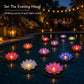 🪷 Bespaar 50%! 💡 Drijvende Lotusbloemen – Waterdicht, LED & Klaar Voor De Vijver ✨