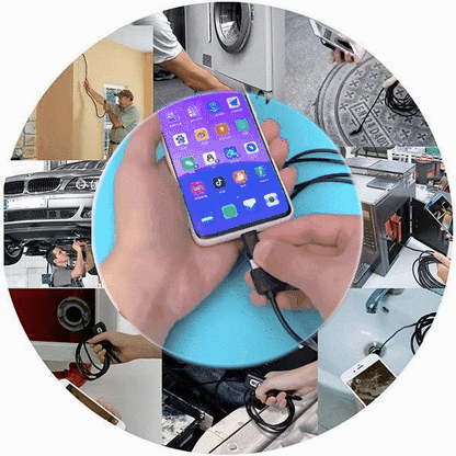 Laatste dag 50% KORTING-🔎 Plug & Play endoscoopcamera - compatibel met Android, iPhone en iPad voor directe verbinding