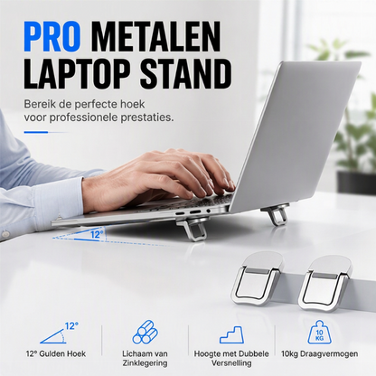 Draagbare laptopstandaard met koelfunctie