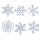 ❄Gloeiende Sneeuwvlok Nachtlamp Muurstickers💡