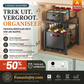 🔄💪 50% KORTING! 📦Uittrekbaar schap met 2 niveaus – dubbele opslag, gemakkelijk bereikbaar.