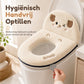 Wasbare verdikte pluchen toiletbrilhoes