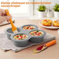 🎁 1+1 GRATIS! Siliconen Taartvorm met 4 Holtes – Antiaanbak & Vaatwasserbestendig 🍰✨