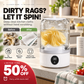 Beperkte aanbieding 50% KORTING🎁 Bevrijd uw handen🥰 Draadloos oplaadbare mini wasmachine